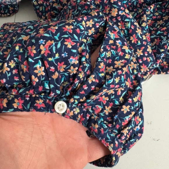 St John's Bay Plus Size Floral Blouse - Picture 11 of 11